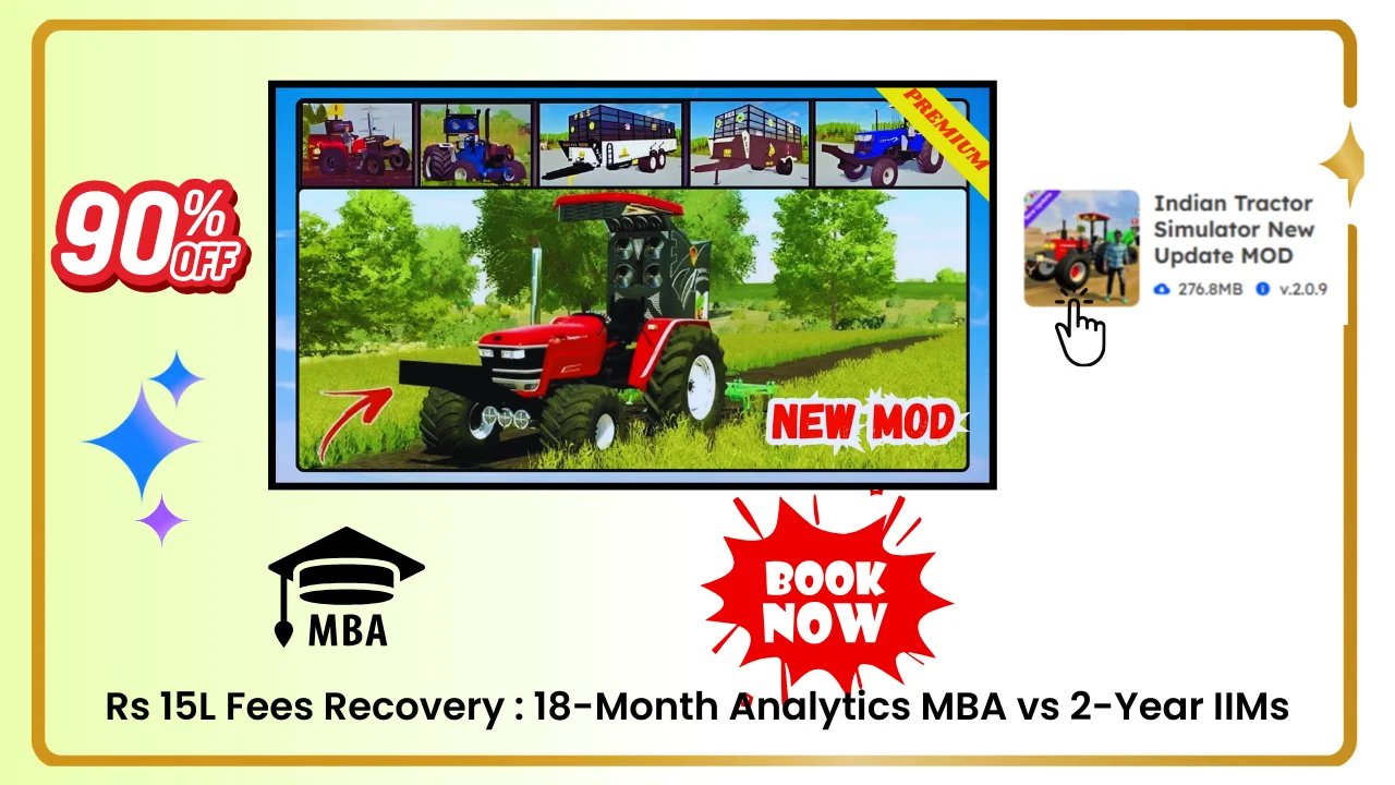 18-Month Analytics MBA vs 2-Year IIMs