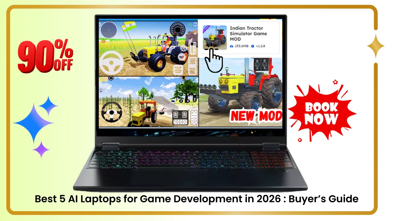 Best 5 AI Laptops for Game Development